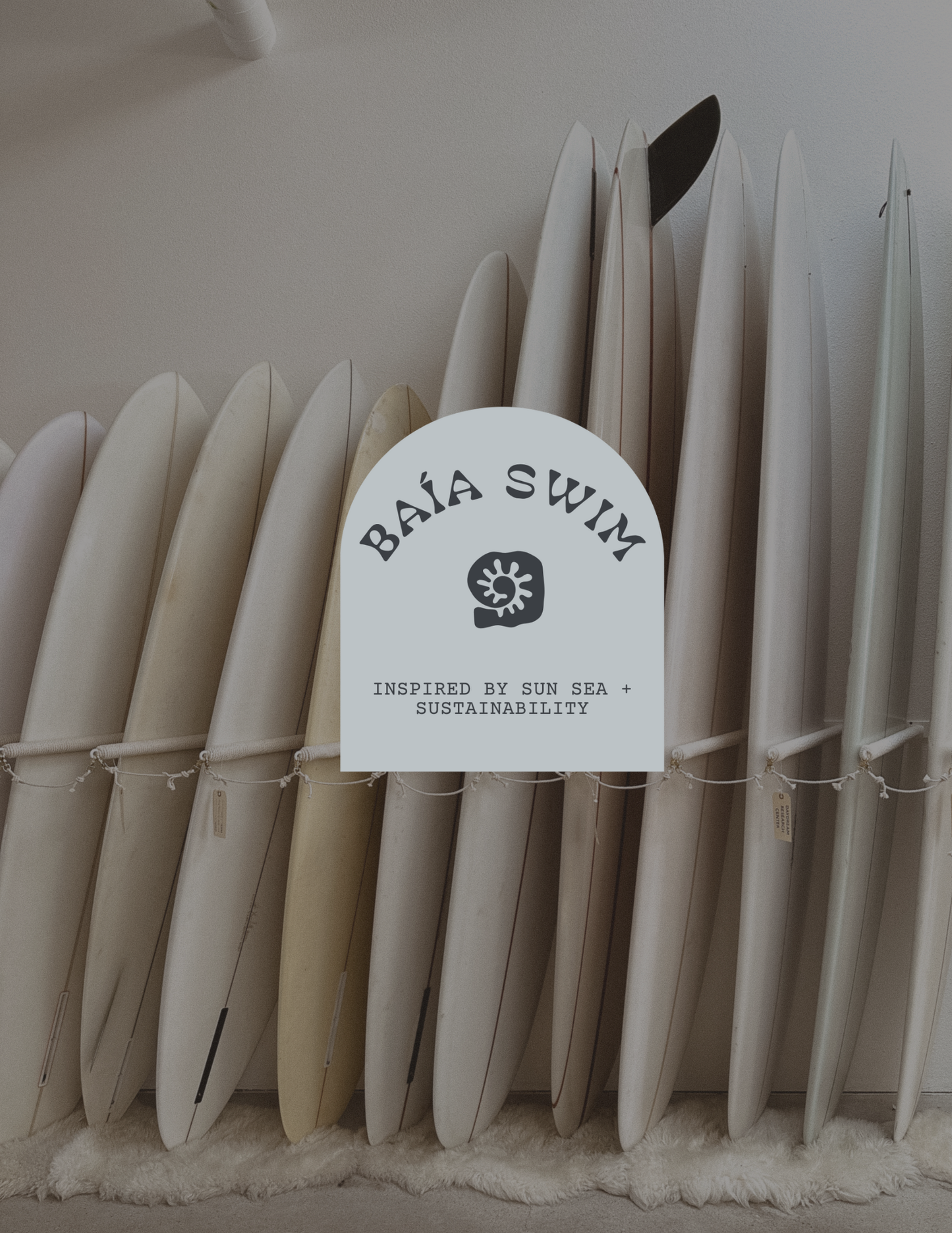 Baía Surf Board Sticker
