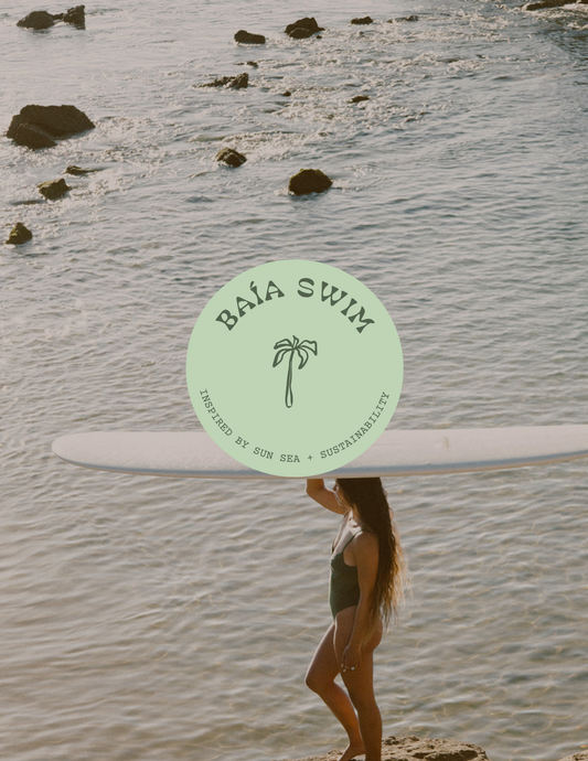 Baía Surf Board Sticker