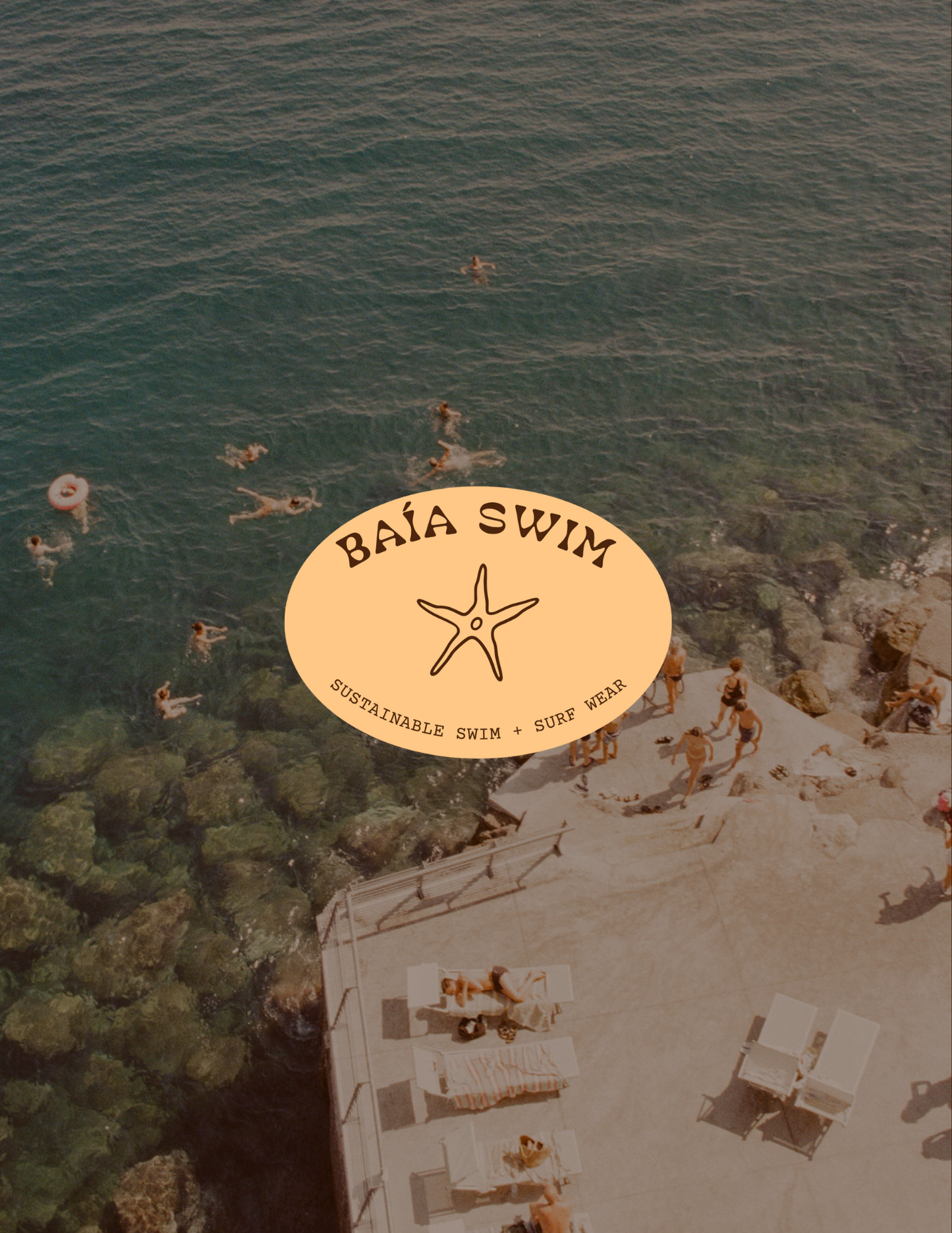 Baía Surf Board Sticker